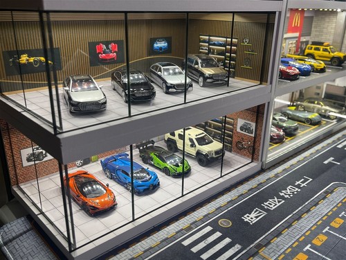 Diorama garage modell - diorama,