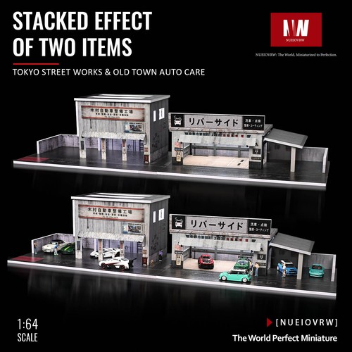 Diorama japanisches - 1/64,