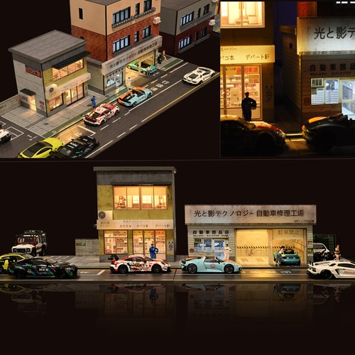 Diorama japanische - 1/64,