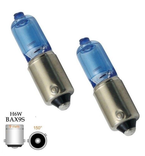 H6w 12v bax9s original blue - h6w,