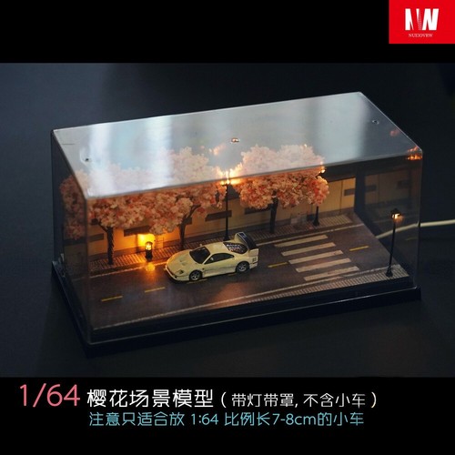 Diorama auto garage model - garage,